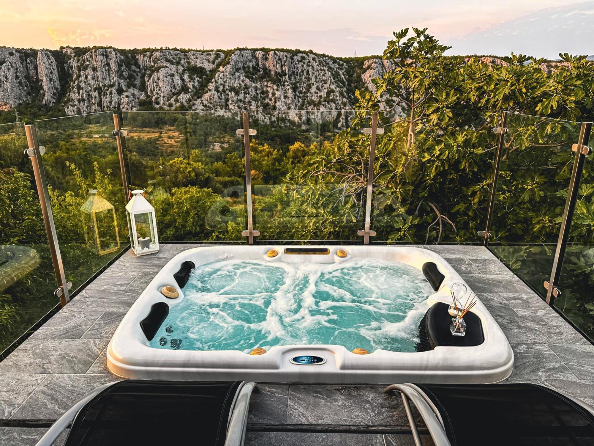 Summer House Nika With Jacuzzi Slime Exteriör bild