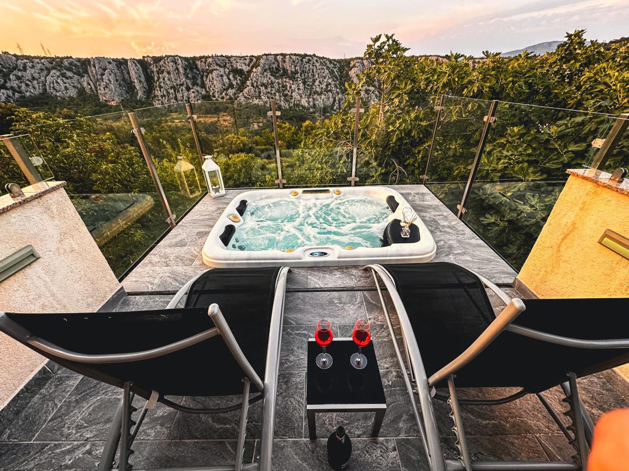 Summer House Nika With Jacuzzi Slime Exteriör bild